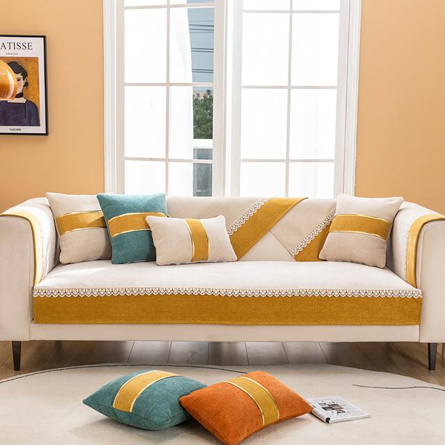Chenille Sofa Cover Non Slip Universal Couch Cover For Living Room Solid Sectional Sofa Cover Multi Sizes 70x70cm 1pc
Chenille Sofa Cover Non Slip Universal Couch Cover For Living Room Solid Sectional Sofa Cover Multi Sizes 70x70cm 1pc