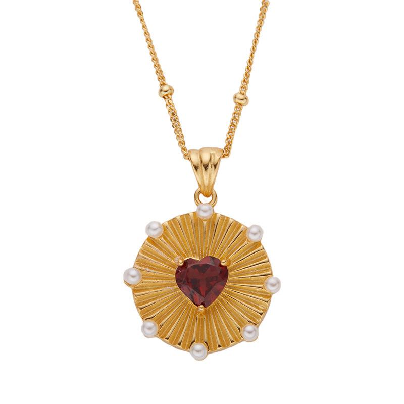 Vintage Light Luxury Natural Garnet Love Flower Gem Pendant 925 Sterling Silver Necklace Women S Versatile Collarbone Chain
Vintage Light Luxury Natural Garnet Love Flower Gem Pendant 925 Sterling Silver Necklace Women S Versatile Collarbone Chain