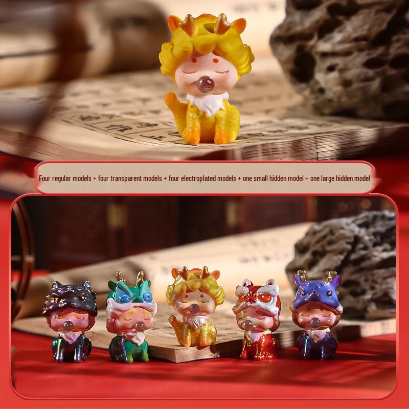 New Ancient Style Nine-Tailed Spirit Charm Blind Box with Light-Up Resin Ornament
New Ancient Style Nine-Tailed Spirit Charm Blind Box with Light-Up Resin Ornament