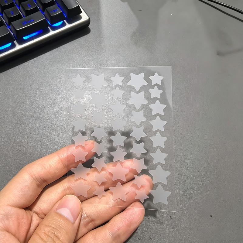 3/7/10Pcs Colorful Star Hydrocolloid Acne Patch, Invisible Pimple Patch for Women Skin Care, Invisible Cover Blemish Spot Sticker 1pc сірий білий колір
3/7/10Pcs Colorful Star Hydrocolloid Acne Patch, Invisible Pimple Patch for Women Skin Care, Invisible Cover Blemish Spot Sticker 1pc сірий білий колір