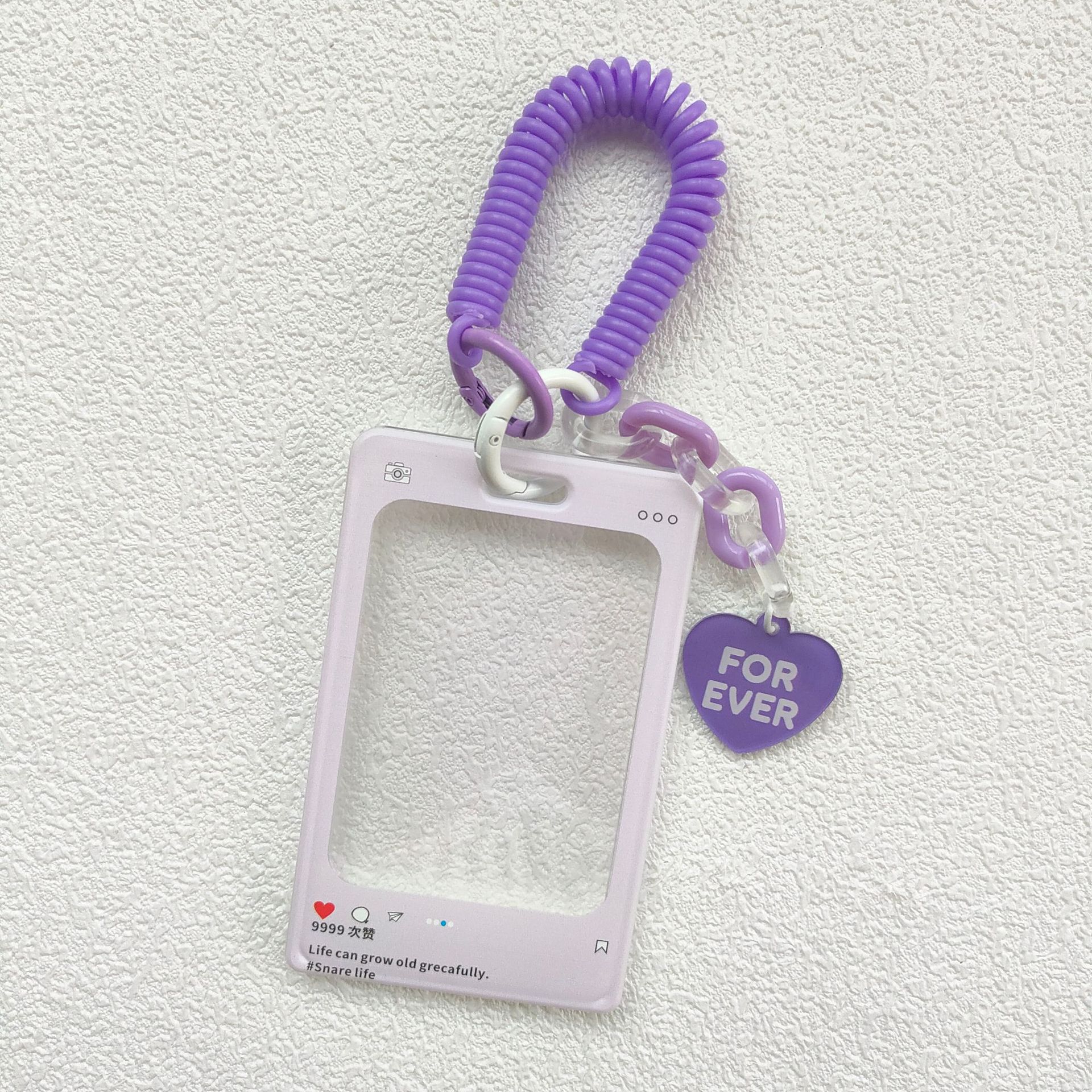 Card Note Storage Schoolbag Hook Transparent Card Holder Acrylic Crystal Card Holde Luggage Tag Hard Shell Anti-loss Card Case фіолетовий
Card Note Storage Schoolbag Hook Transparent Card Holder Acrylic Crystal Card Holde Luggage Tag Hard Shell Anti-loss Card Case фіолетовий