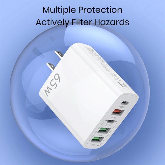 PD65W Блок настенного зарядного устройства для телефона PD20W PD15W Type-C QC3.0 3.1A Двухпортовый многопортовый USB-адаптер питания для быстрой зарядки Блок питания
PD65W Блок настенного зарядного устройства для телефона PD20W PD15W Type-C QC3.0 3.1A Двухпортовый многопортовый USB-адаптер питания для быстрой зарядки Блок питания