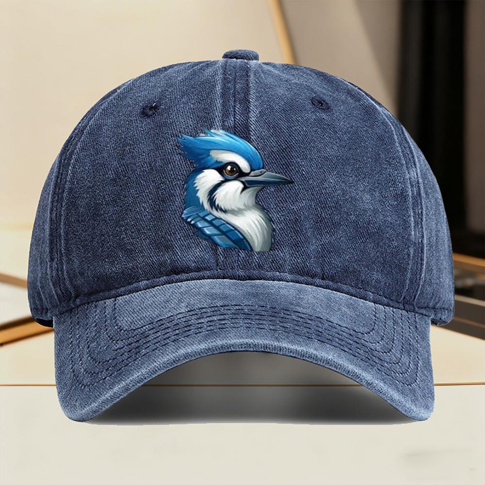 Blue Bird Graphic Washed Baseball Cap Unisex Adjustable Polyester Outdoor Casual Hat One Size темно-синий
Blue Bird Graphic Washed Baseball Cap Unisex Adjustable Polyester Outdoor Casual Hat One Size темно-синий