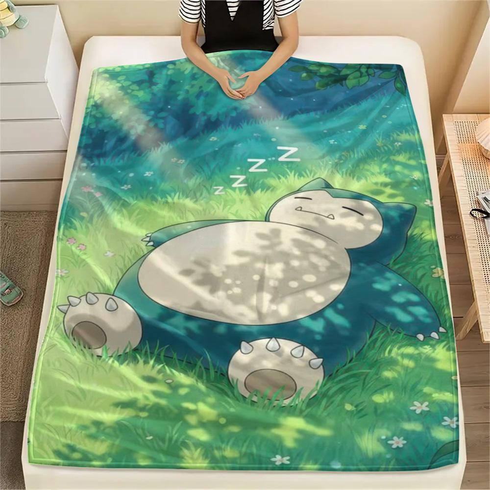 Pokemon Picnic Travel Dual Purpose Blanket, Flannel Blanket with Printed Pattern for Home Bedroom and Sofa.-TING 75x90cm
Pokemon Picnic Travel Dual Purpose Blanket, Flannel Blanket with Printed Pattern for Home Bedroom and Sofa.-TING 75x90cm