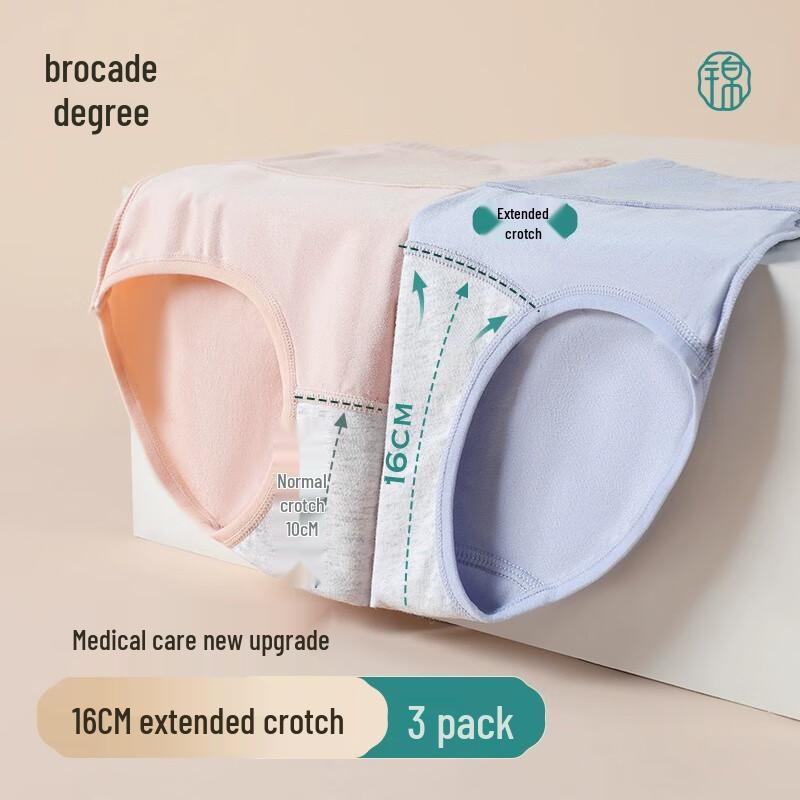 Jindu Women s 7A Antibacterial Cotton Extended Crotch High-Waist Briefs L (105-119 Jin)
Jindu Women s 7A Antibacterial Cotton Extended Crotch High-Waist Briefs L (105-119 Jin)