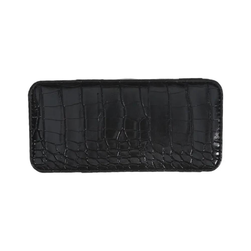 Fashion Leather Crocodile Print Wallet Multicard Slot Solid Color Card Holder Slim Money Clip Men чёрный
Fashion Leather Crocodile Print Wallet Multicard Slot Solid Color Card Holder Slim Money Clip Men чёрный