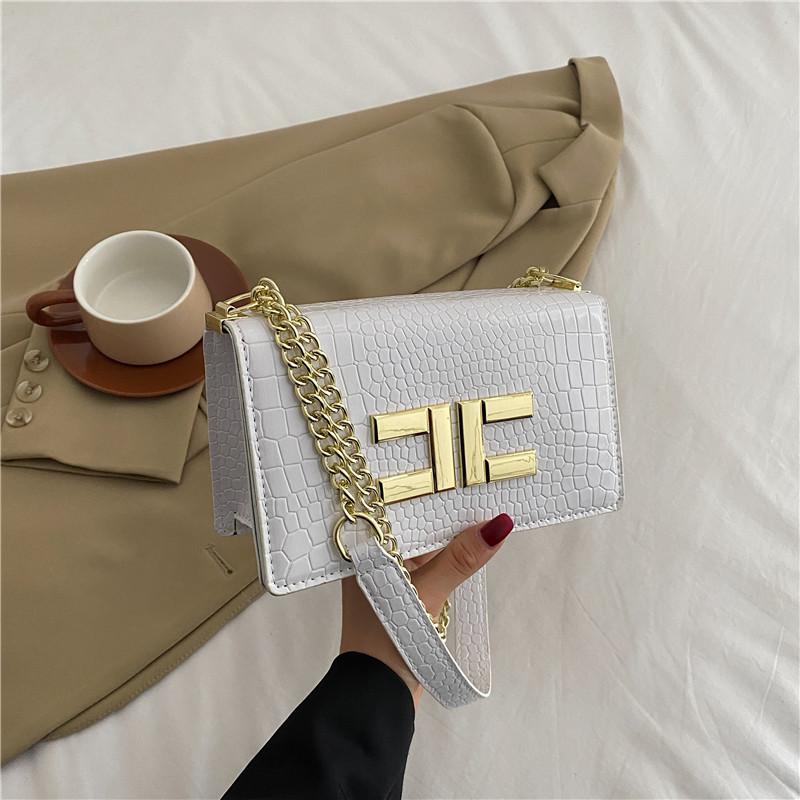 Стандартна маленька квадратна сумка кросбоді з крокодилячої шкіри для жінок, сумка на плече, розкішний дизайнерський модний простий повсякденний клапан у вінтажному стилі
Стандартна маленька квадратна сумка кросбоді з крокодилячої шкіри для жінок, сумка на плече, розкішний дизайнерський модний простий повсякденний клапан у вінтажному стилі