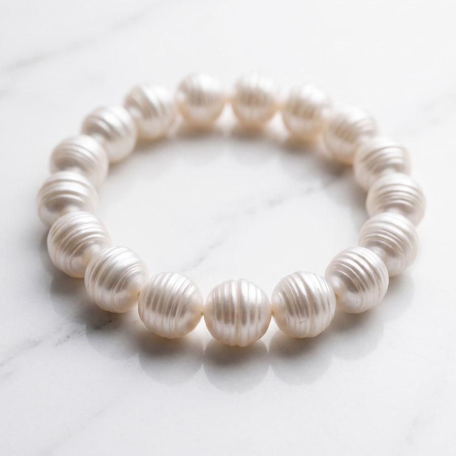11-12mm Large Baroque Pearl Bracelet, 100% Nucleus-Free Solid Pearl, Vintage Wabi-Sabi Statement Jewelry for Women, 17cm
11-12mm Large Baroque Pearl Bracelet, 100% Nucleus-Free Solid Pearl, Vintage Wabi-Sabi Statement Jewelry for Women, 17cm