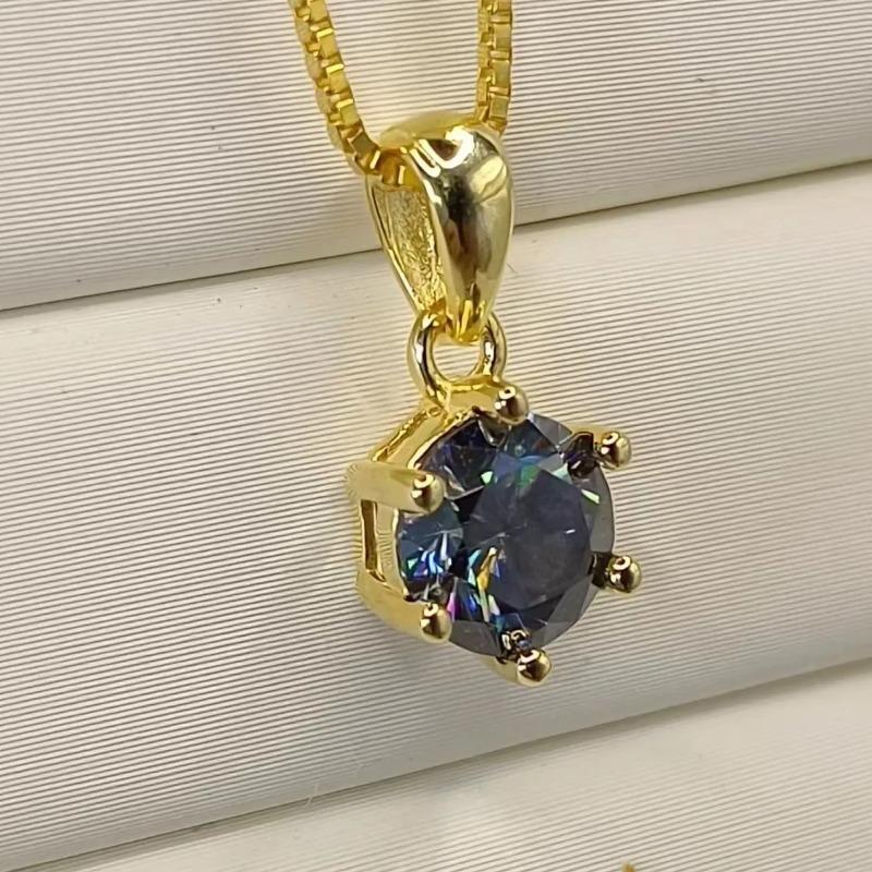 SACE GEMS D Колір 1CT Муасаніт Діамантове намисто для жінок Круглий кулон Сертифікати Срібло 925 проби Весільні ювелірні вироби Подарунок Gold Color 1CT
SACE GEMS D Колір 1CT Муасаніт Діамантове намисто для жінок Круглий кулон Сертифікати Срібло 925 проби Весільні ювелірні вироби Подарунок Gold Color 1CT