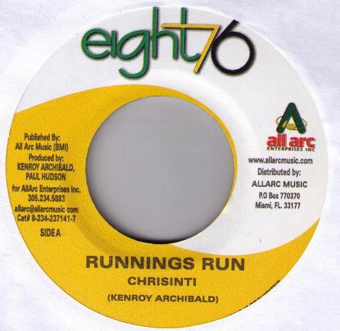 7inch Record CHRISINTI - Runnings Run / Ruff Ride NONE Eight 76 US Reggae, Ska & Dub Used
7inch Record CHRISINTI - Runnings Run / Ruff Ride NONE Eight 76 US Reggae, Ska & Dub Used