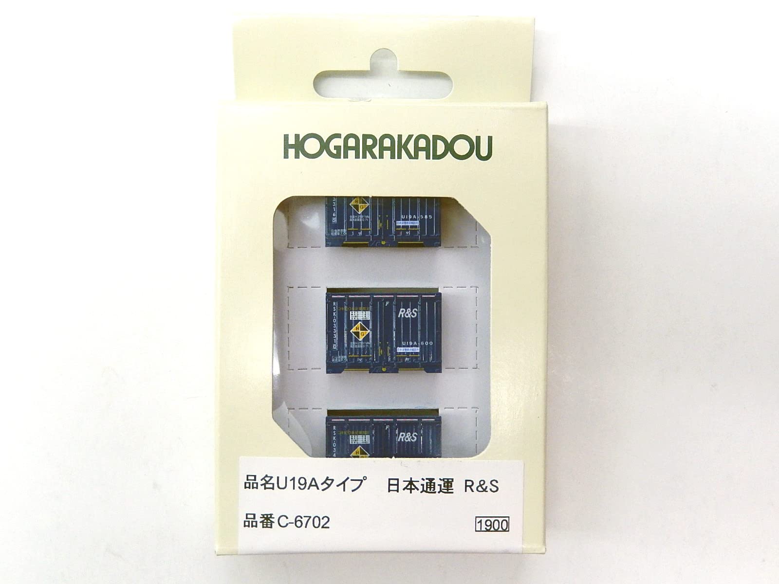 Rokudo N gauge тип U19A Nippon Express железнодорожные модельные принадлежности R&S C-6702
Rokudo N gauge тип U19A Nippon Express железнодорожные модельные принадлежности R&S C-6702
