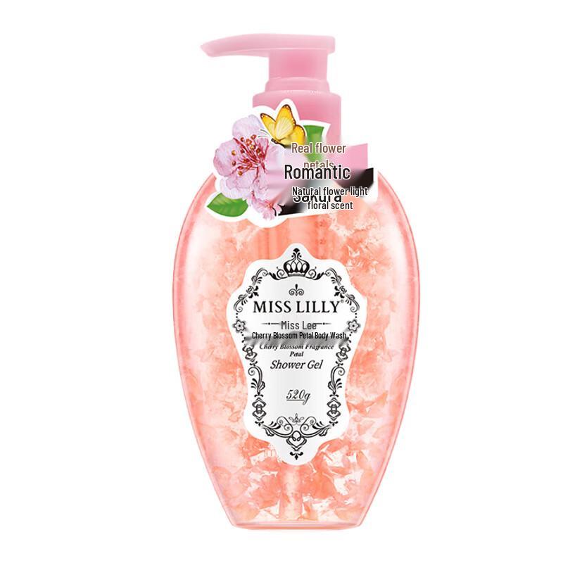 Miss Lilly Cherry Blossom Scented Petal Shower Gel
Miss Lilly Cherry Blossom Scented Petal Shower Gel