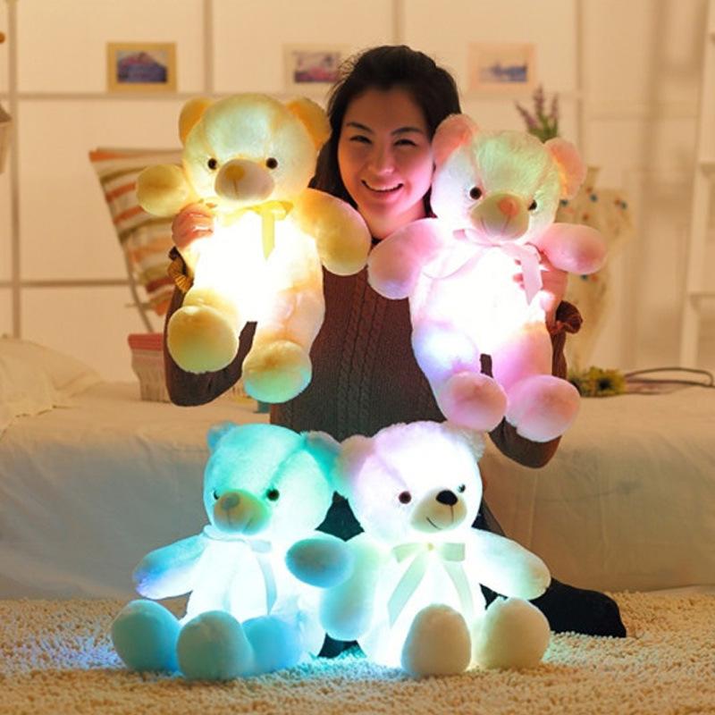 LEDColorful Светящийся плюшевый мишка Кукла Лента Медведь Рэгдолл Плюшевая игрушка со световым подарком на день рождения
LEDColorful Светящийся плюшевый мишка Кукла Лента Медведь Рэгдолл Плюшевая игрушка со световым подарком на день рождения