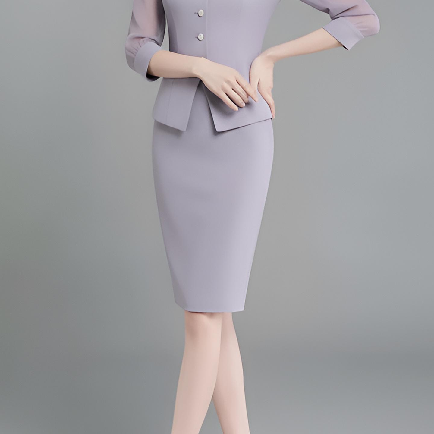 2026 Spring High-End Lilac Fashionable Elegant Style Professional Suit Set 2XL
2026 Spring High-End Lilac Fashionable Elegant Style Professional Suit Set 2XL