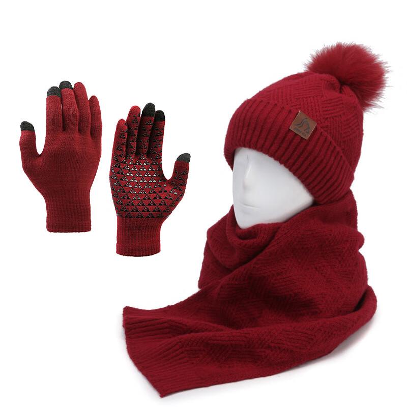 Minwu Autumn Winter Hat Scarf Gloves Set One Size
Minwu Autumn Winter Hat Scarf Gloves Set One Size
