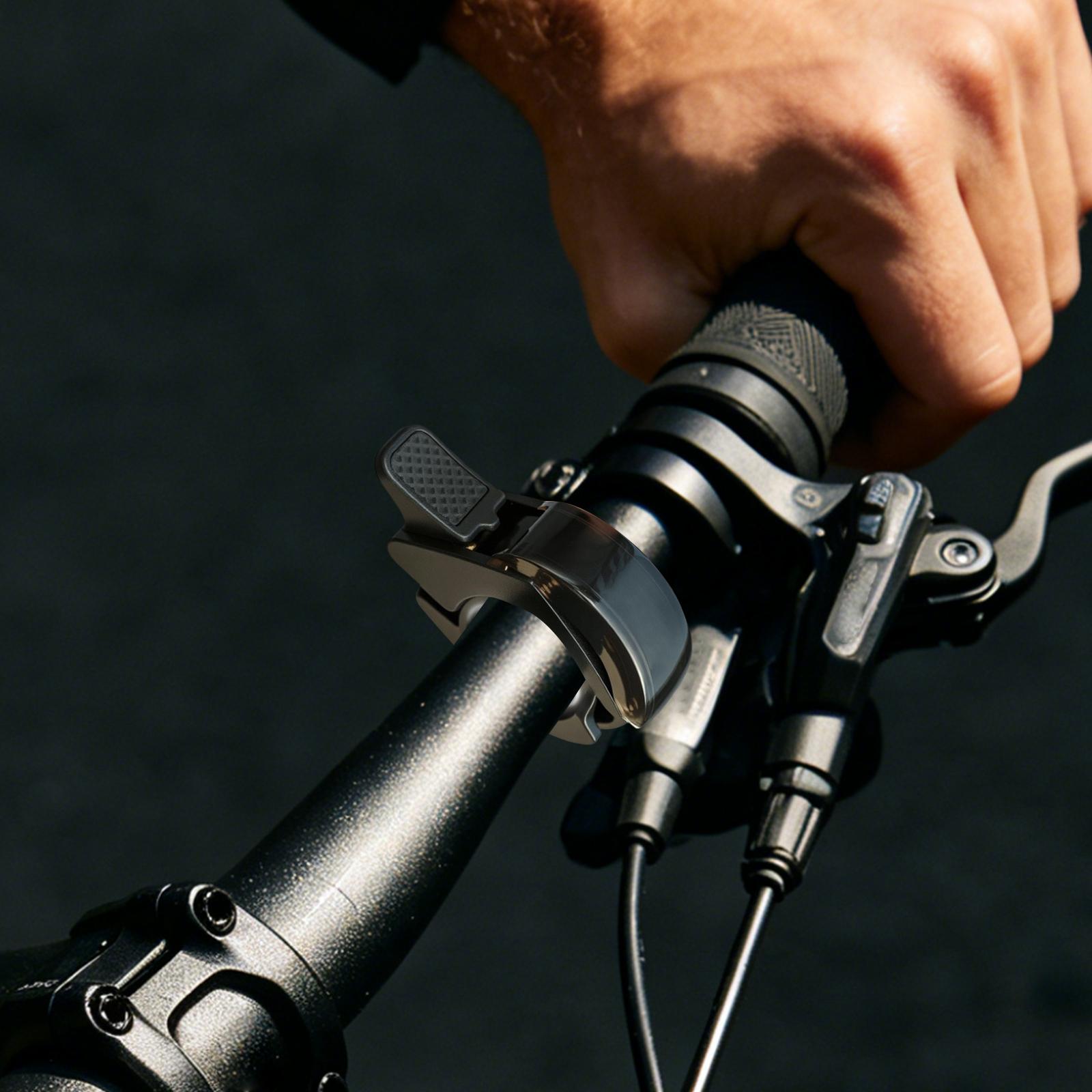 Mountain Bike Bell Invisible Design Aluminum Alloy Material Compact Durable Bicycle Handlebar Bell for Safety Alert One Size чорний
Mountain Bike Bell Invisible Design Aluminum Alloy Material Compact Durable Bicycle Handlebar Bell for Safety Alert One Size чорний