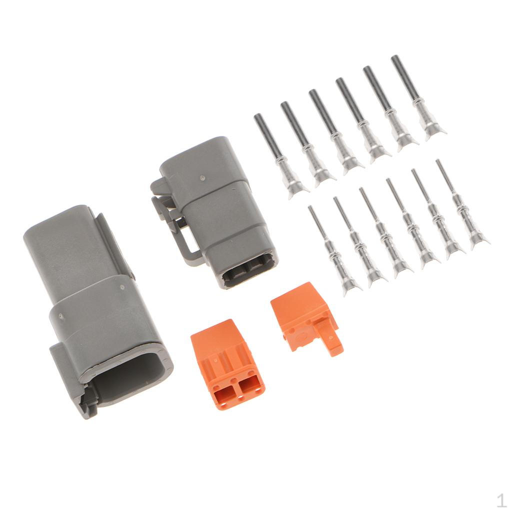 1 Kit Sealed Waterproof Electrical Wire Connector Terminals Set
1 Kit Sealed Waterproof Electrical Wire Connector Terminals Set