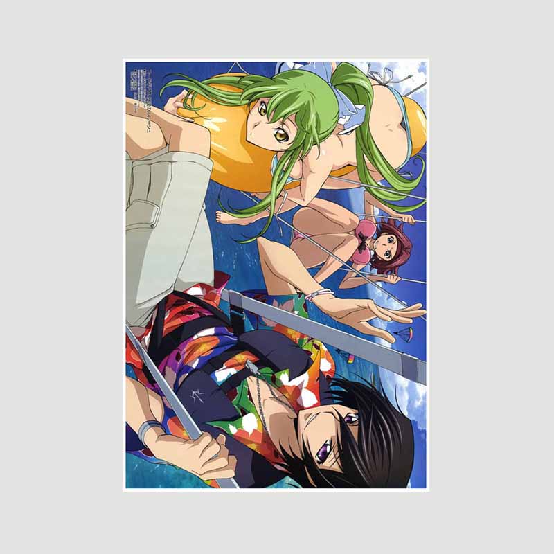 White Paper Класичне аніме Code Geass Lelouch of The Rebellion Плакат Ретро Плакати та принти Малюнок Wall Art Decor DIY Home Room Decor Painting 42x30cm
White Paper Класичне аніме Code Geass Lelouch of The Rebellion Плакат Ретро Плакати та принти Малюнок Wall Art Decor DIY Home Room Decor Painting 42x30cm