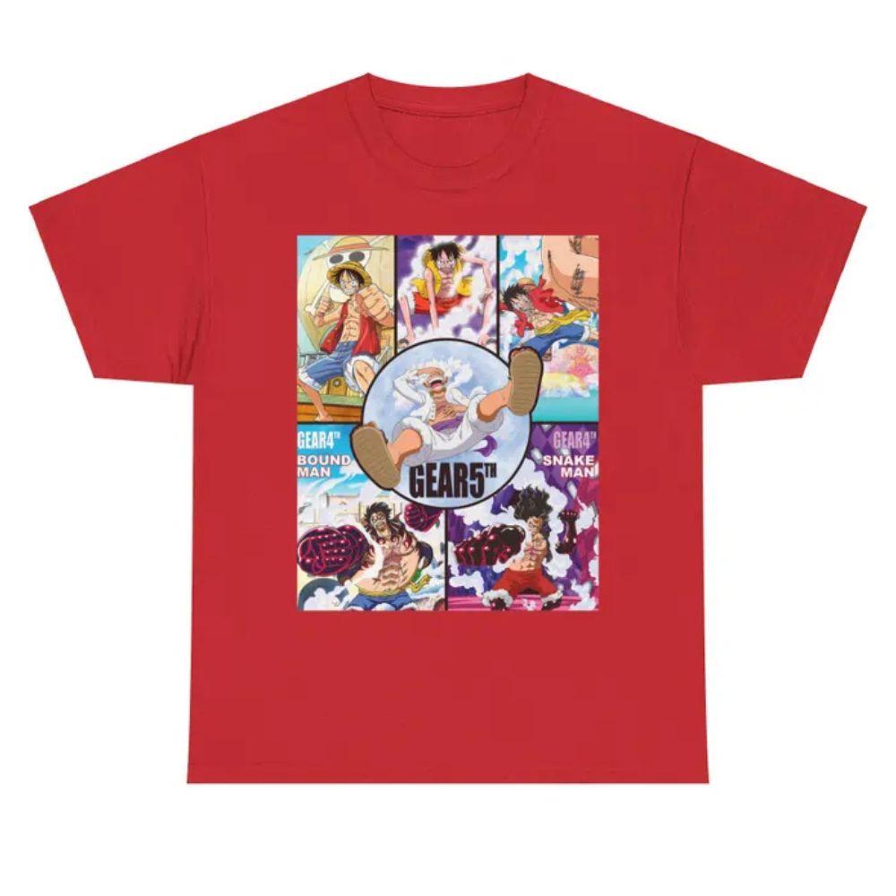 Summer 2026 One Piece Luffy Full Form Evolution Retro Street Trend Theme 100 Cotton Printed Loose Tshirt for Boys and Girls S
Summer 2026 One Piece Luffy Full Form Evolution Retro Street Trend Theme 100 Cotton Printed Loose Tshirt for Boys and Girls S