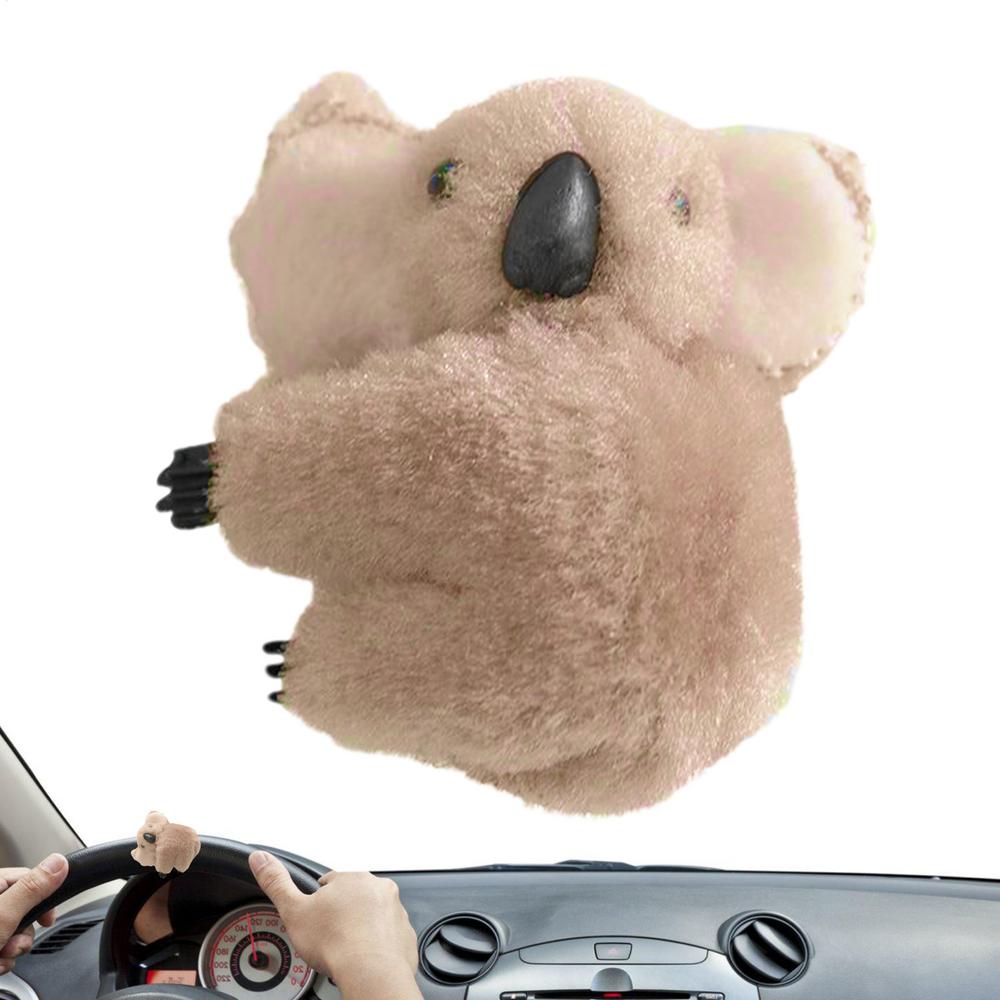 1pcs Plush Cute Koala Car Interior Decoration Auto Rearview Mirror Control Screen Decoration Sun Visor Card Clip Gift Brown/gray
1pcs Plush Cute Koala Car Interior Decoration Auto Rearview Mirror Control Screen Decoration Sun Visor Card Clip Gift Brown/gray