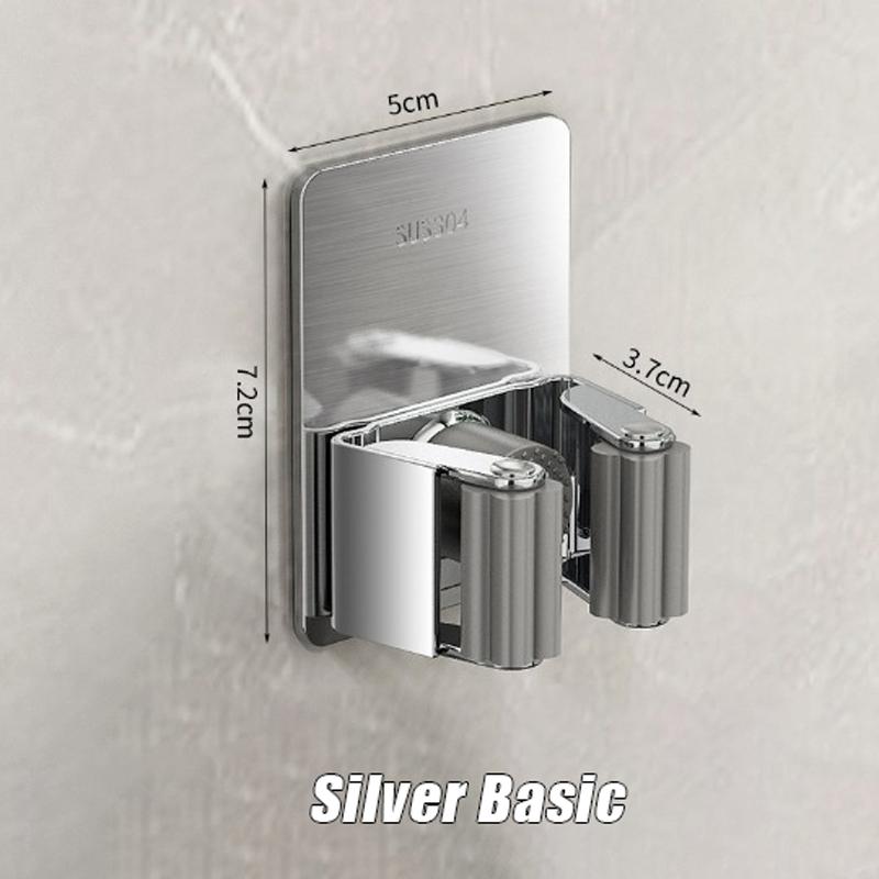 1-3PCS Stainless Steel Household Storage Rack Bathroom Nail-free Hook Wall-mounted Mop Storage Rack Waterproof Broom Rack
1-3PCS Stainless Steel Household Storage Rack Bathroom Nail-free Hook Wall-mounted Mop Storage Rack Waterproof Broom Rack