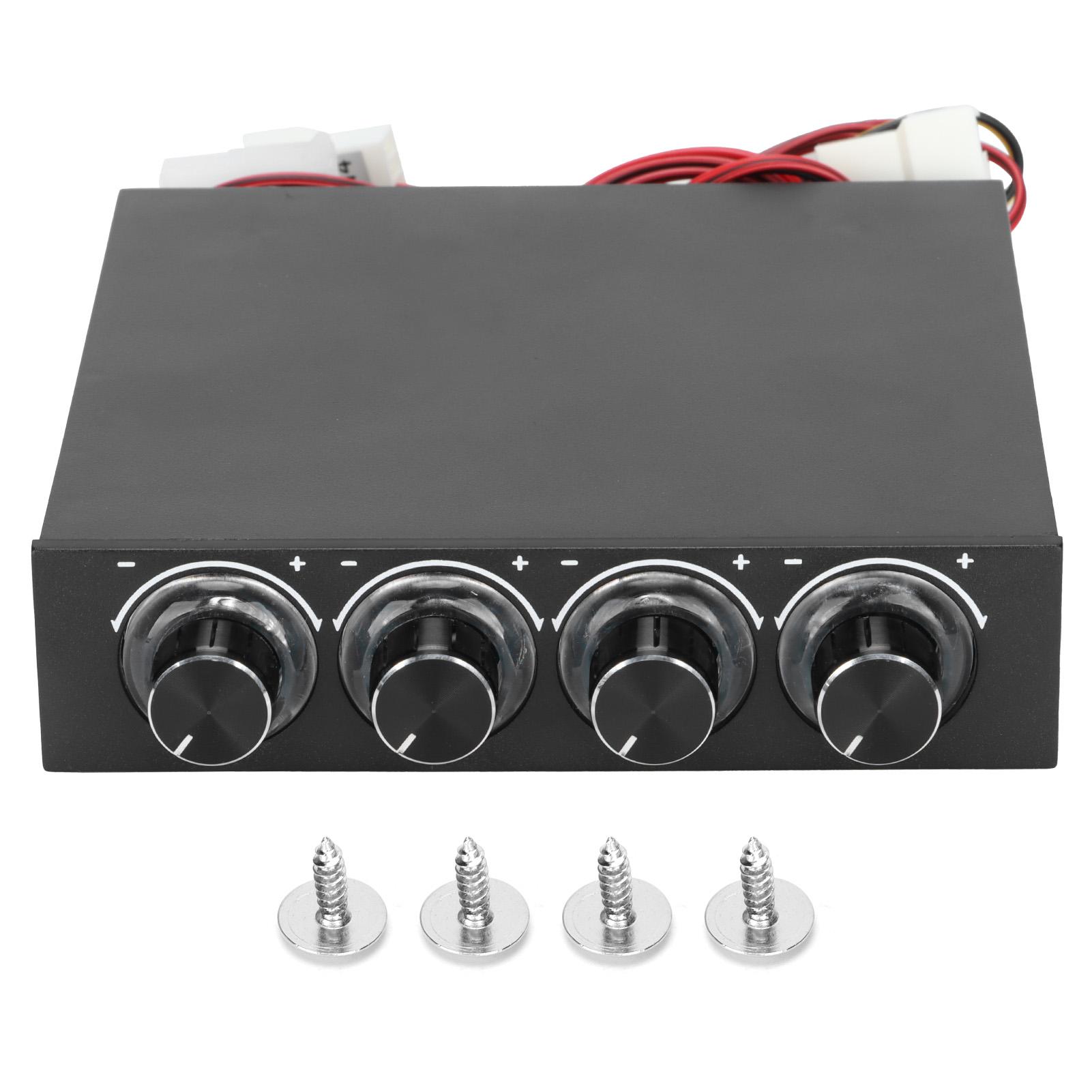 Cooling Fan Controller Humanized Noise Reduction Multifunctional PWM Speed Controller 5V-12V
Cooling Fan Controller Humanized Noise Reduction Multifunctional PWM Speed Controller 5V-12V