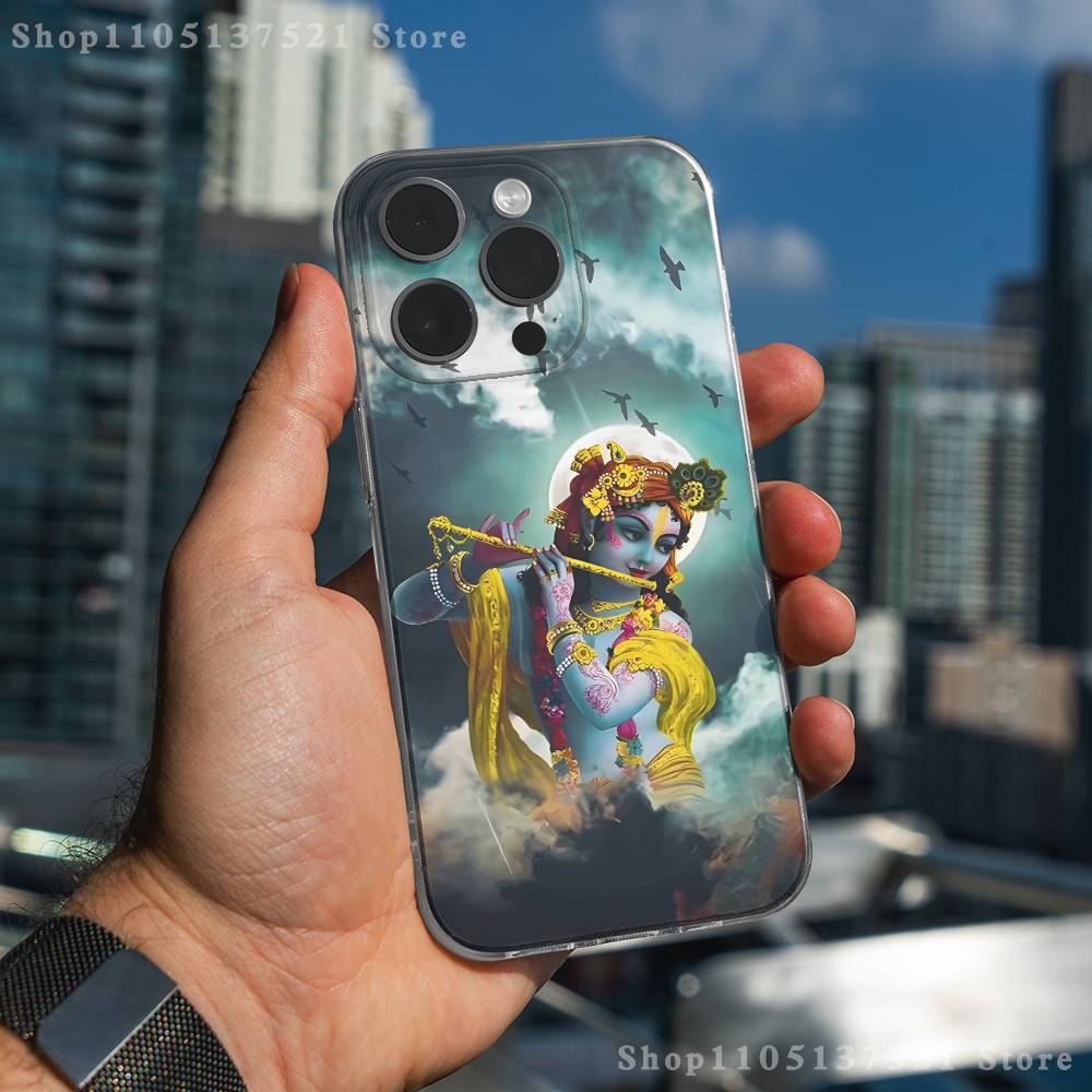 Indian God Lord Krishna Phone Case For iPhone 17,16,15,14,13,12,11 Pro,Max,Plus,XR,Mini,E Clear Full-coverage Soft Cover iPhone15
Indian God Lord Krishna Phone Case For iPhone 17,16,15,14,13,12,11 Pro,Max,Plus,XR,Mini,E Clear Full-coverage Soft Cover iPhone15