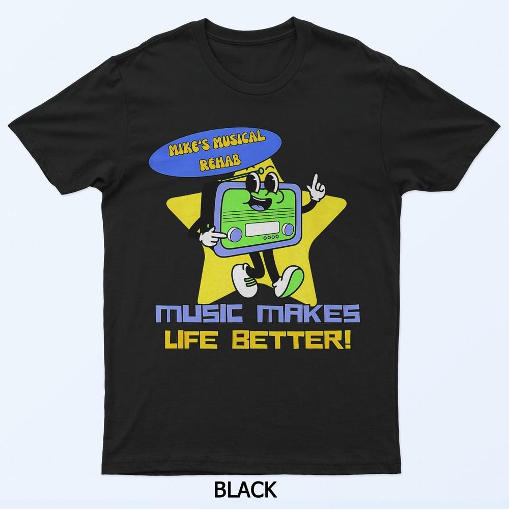 Music Makes Life Better Retro T-Shirt 4XL
Music Makes Life Better Retro T-Shirt 4XL
