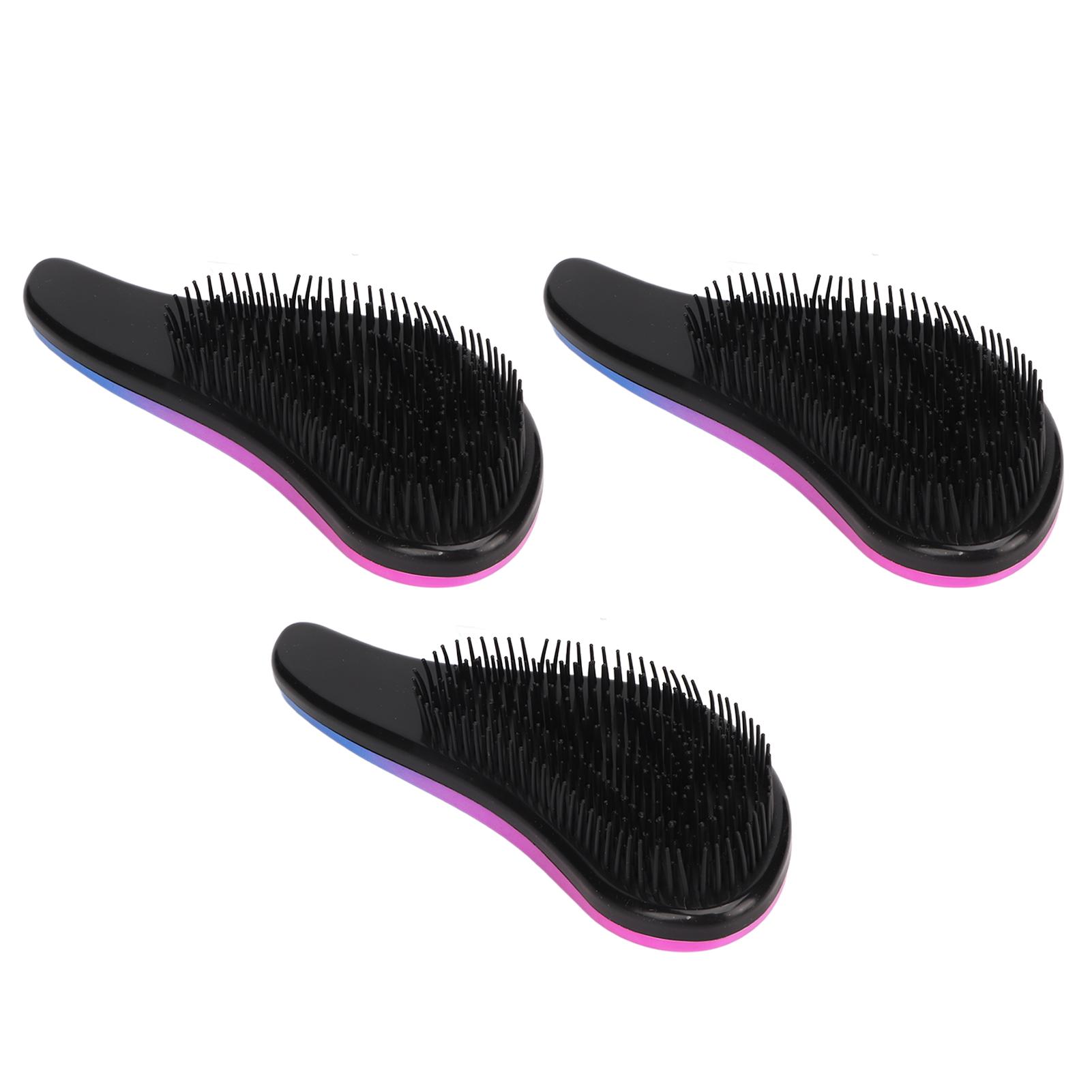 3Pcs Massage Comb Electroplate Air Cushion Hairbrush Non Static Portable for Wet Dry Hair Eliminate Knot Reduce Breakage
3Pcs Massage Comb Electroplate Air Cushion Hairbrush Non Static Portable for Wet Dry Hair Eliminate Knot Reduce Breakage