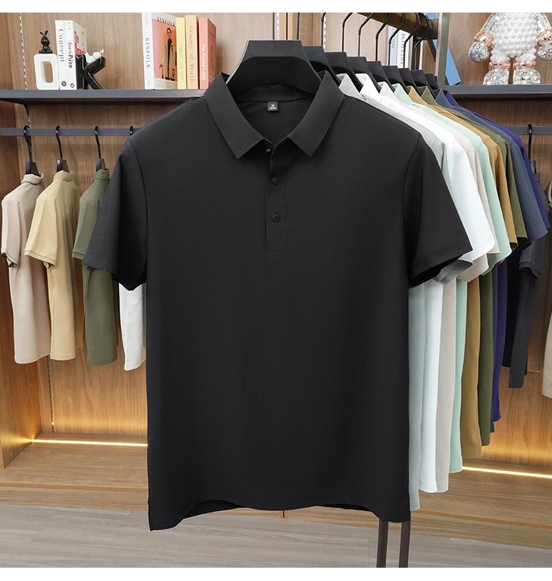 2026 Summer Men s High-End Seamless POLO Shirt - Thin, Elastic Spandex with Turn-Down Collar L (110-125 jin)
2026 Summer Men s High-End Seamless POLO Shirt - Thin, Elastic Spandex with Turn-Down Collar L (110-125 jin)