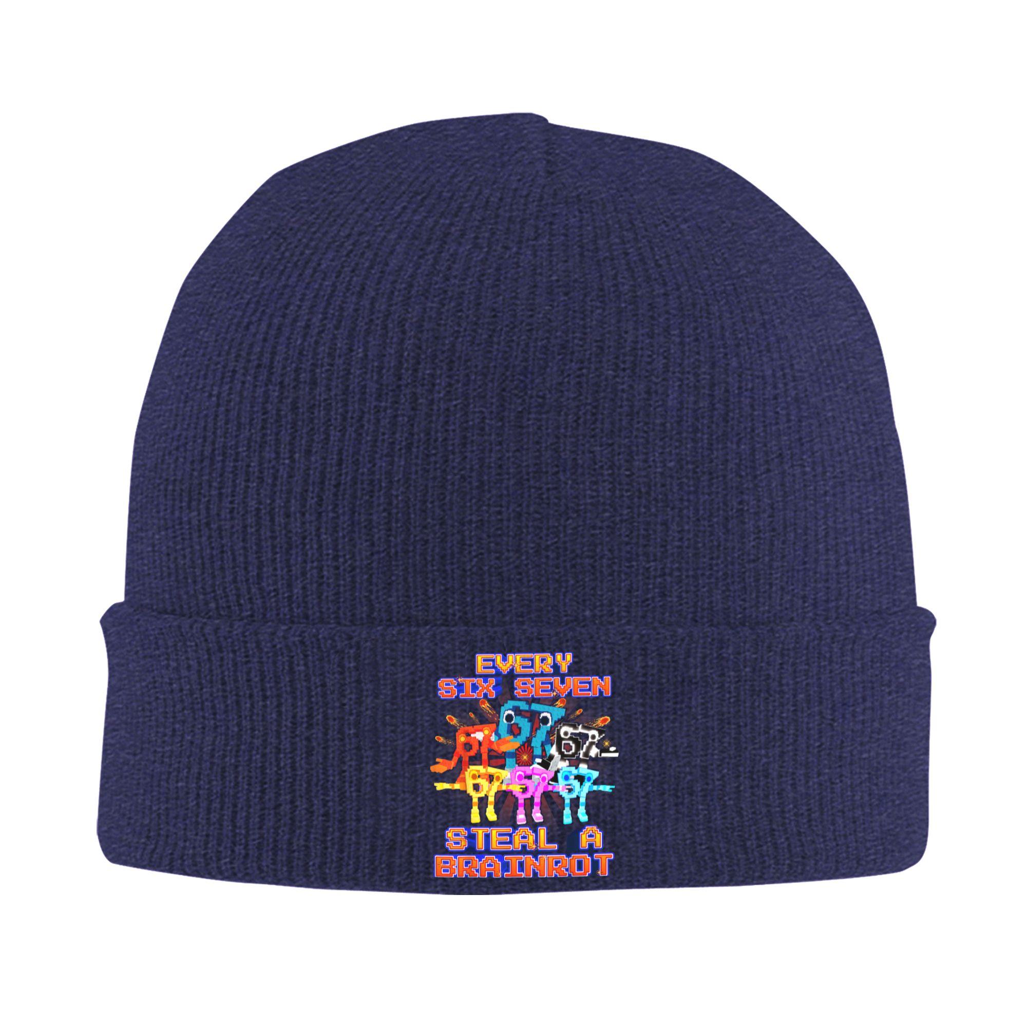 Every 67 Six Seven 6-7 Funny Brainrot Knitted Hat Street Y2K Caps Adult Unisex Outdoor Beanie Hats Autumn Warm Soft Bonnet Hats One Size
Every 67 Six Seven 6-7 Funny Brainrot Knitted Hat Street Y2K Caps Adult Unisex Outdoor Beanie Hats Autumn Warm Soft Bonnet Hats One Size