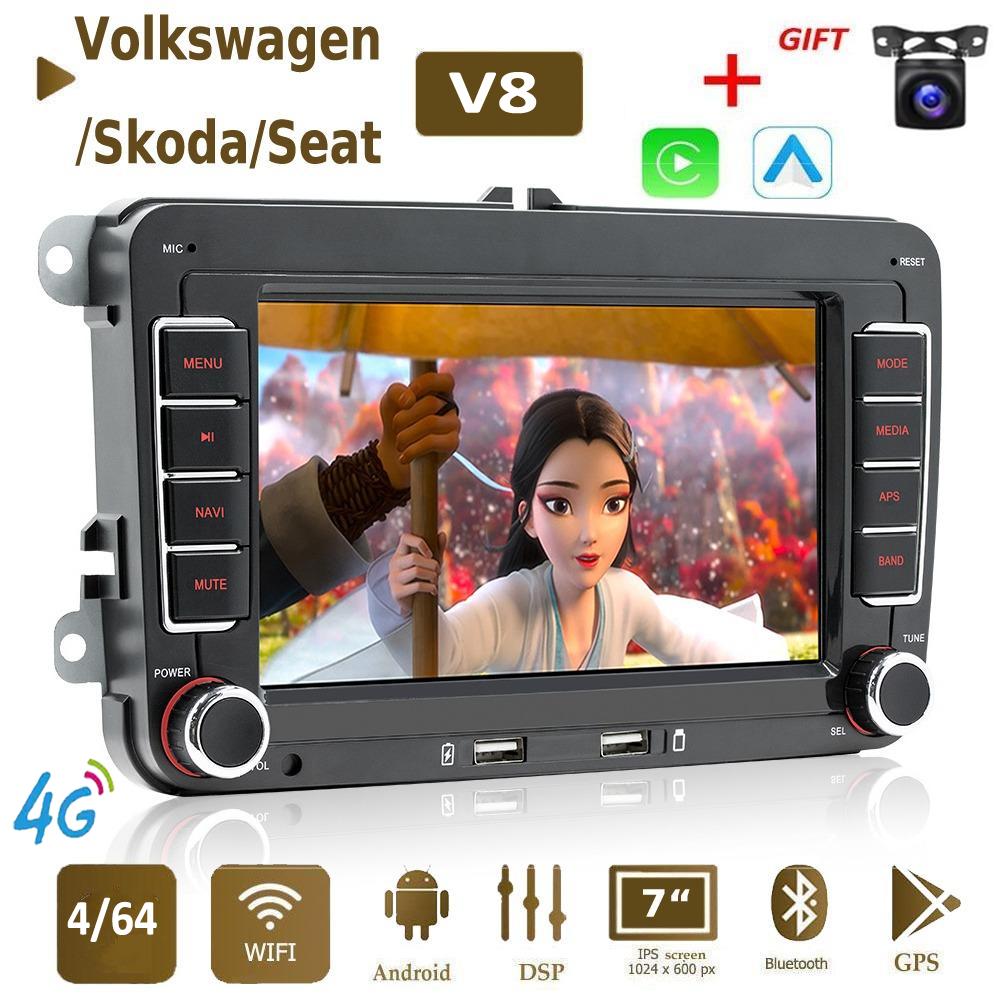 7 Android Carplay 4G WIFI автомобильный мультимедийный плеер для VW/Volkswagen Golf Polo Tiguan Passat B7 B6/Seat Leon/Skoda Octavia радио GPS-навигация 1 + 32 ГБ 
7 Android Carplay 4G WIFI автомобильный мультимедийный плеер для VW/Volkswagen Golf Polo Tiguan Passat B7 B6/Seat Leon/Skoda Octavia радио GPS-навигация 1 + 32 ГБ