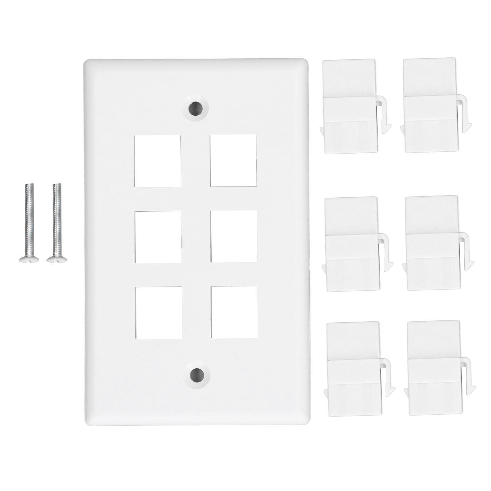 6 Port USB Receptacle Outlet Type C USB Outlet Wall Wide Applicability USB Outlet Plug for Business
6 Port USB Receptacle Outlet Type C USB Outlet Wall Wide Applicability USB Outlet Plug for Business