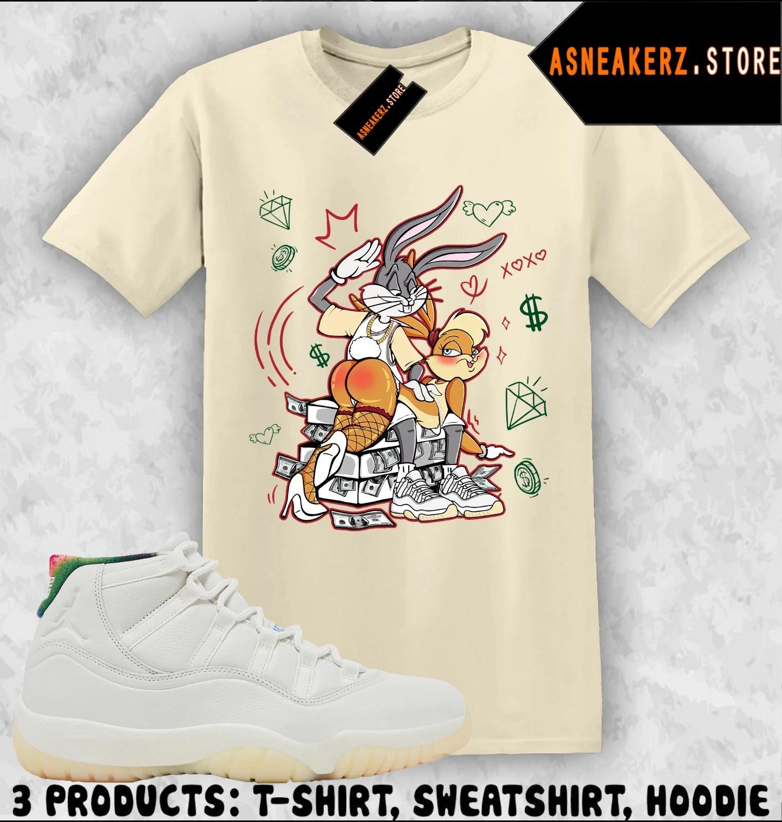 Shirt Match AJ 11 285 Atlanta Sneaker Matching Tee Bunny Slap Bugs Lola T-Shirt XL
Shirt Match AJ 11 285 Atlanta Sneaker Matching Tee Bunny Slap Bugs Lola T-Shirt XL