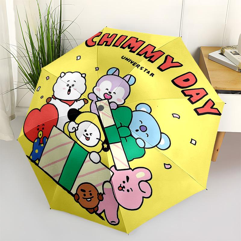 1pc Chimmy Day Outdoor Umbrella - Automatic Opening/Closing, Portable 3-Fold Design with 8-Bone Iron Frame, Perfect Gift for Fans, Travelers, Dai
1pc Chimmy Day Outdoor Umbrella - Automatic Opening/Closing, Portable 3-Fold Design with 8-Bone Iron Frame, Perfect Gift for Fans, Travelers, Dai