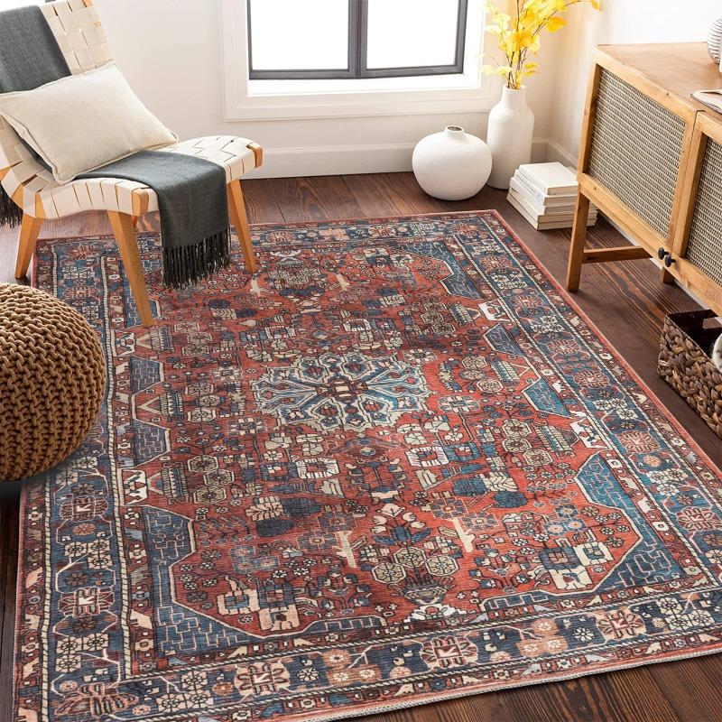 Bohemian Fringe Tassel Carpet Ethnic Pattern Design Distressed Vintage Look Area Rug for Boho Home Decor 40x60cm
Bohemian Fringe Tassel Carpet Ethnic Pattern Design Distressed Vintage Look Area Rug for Boho Home Decor 40x60cm