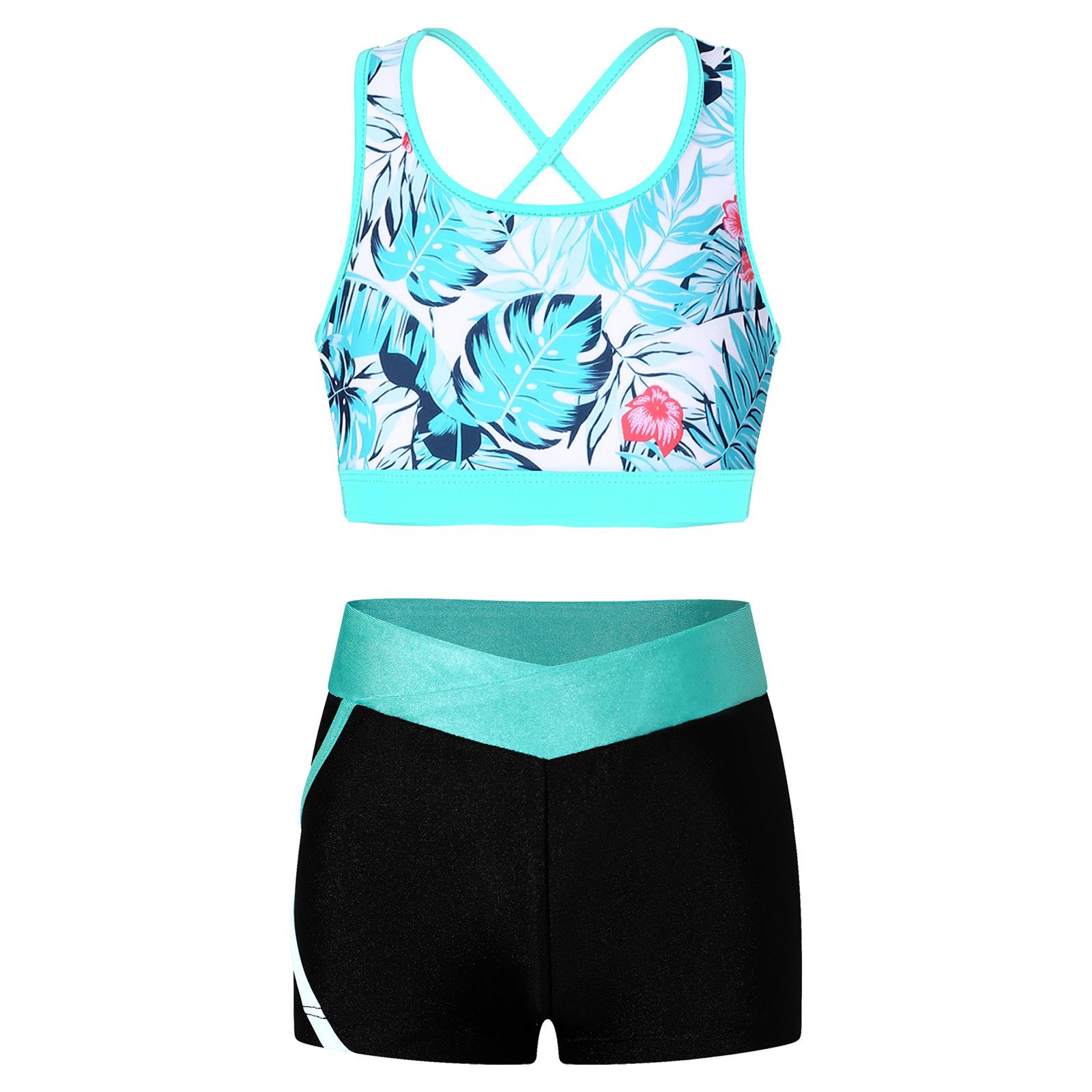 Girls Sleeveless Sports Set U Neck Strappy Back Printed Crop Top Low Elastic Waist Shorts 15-16 Years
Girls Sleeveless Sports Set U Neck Strappy Back Printed Crop Top Low Elastic Waist Shorts 15-16 Years
