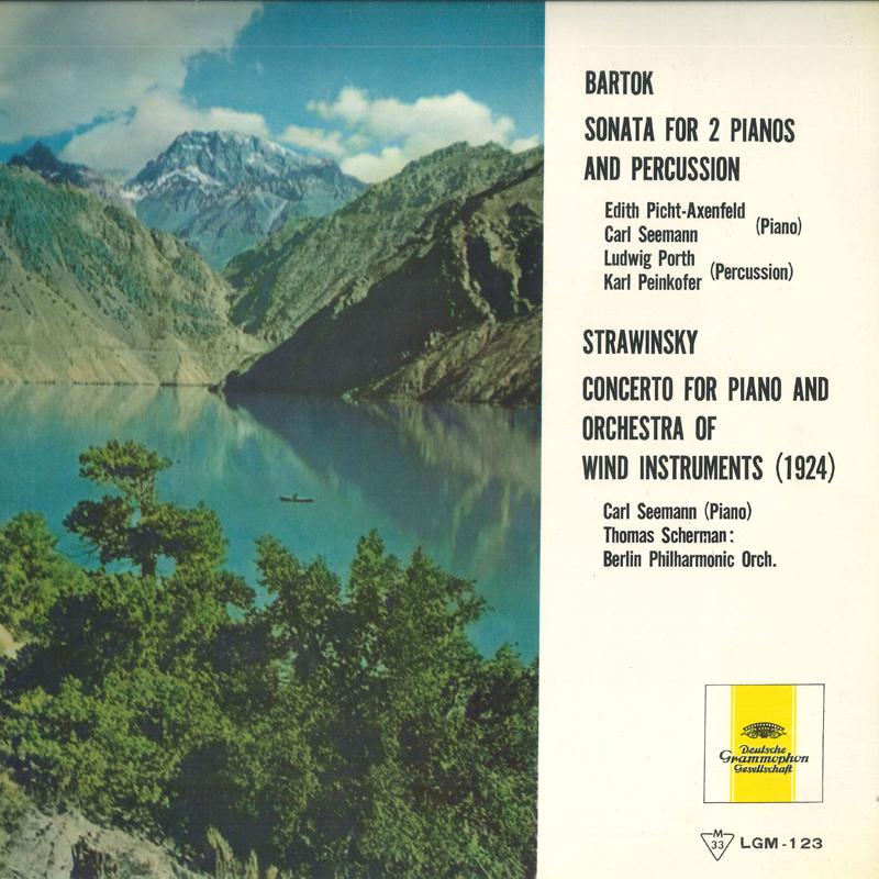 LP Record - Bartok: Sonata for two pianos and p LGM123 DEUTSCHE GRAMMO Japan Classical Used
LP Record - Bartok: Sonata for two pianos and p LGM123 DEUTSCHE GRAMMO Japan Classical Used