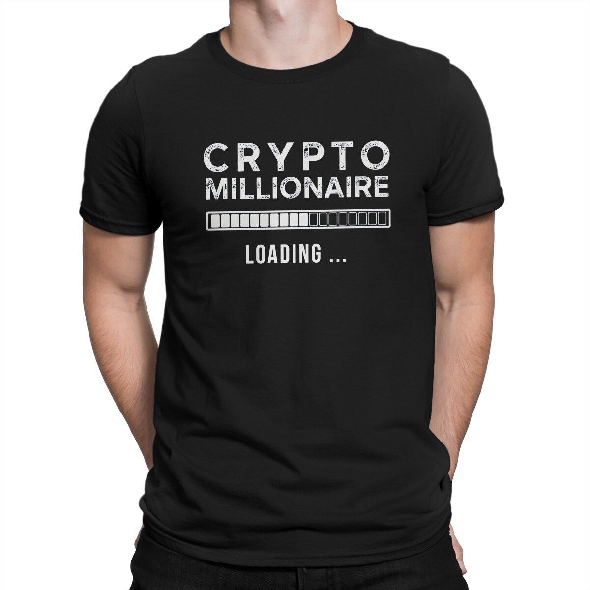 Blockchain Bitcoin Crypto Millionaire Loading T Shirt Punk Men Tees Summer Clothing Polyester ONeck TShirt 4XL
Blockchain Bitcoin Crypto Millionaire Loading T Shirt Punk Men Tees Summer Clothing Polyester ONeck TShirt 4XL