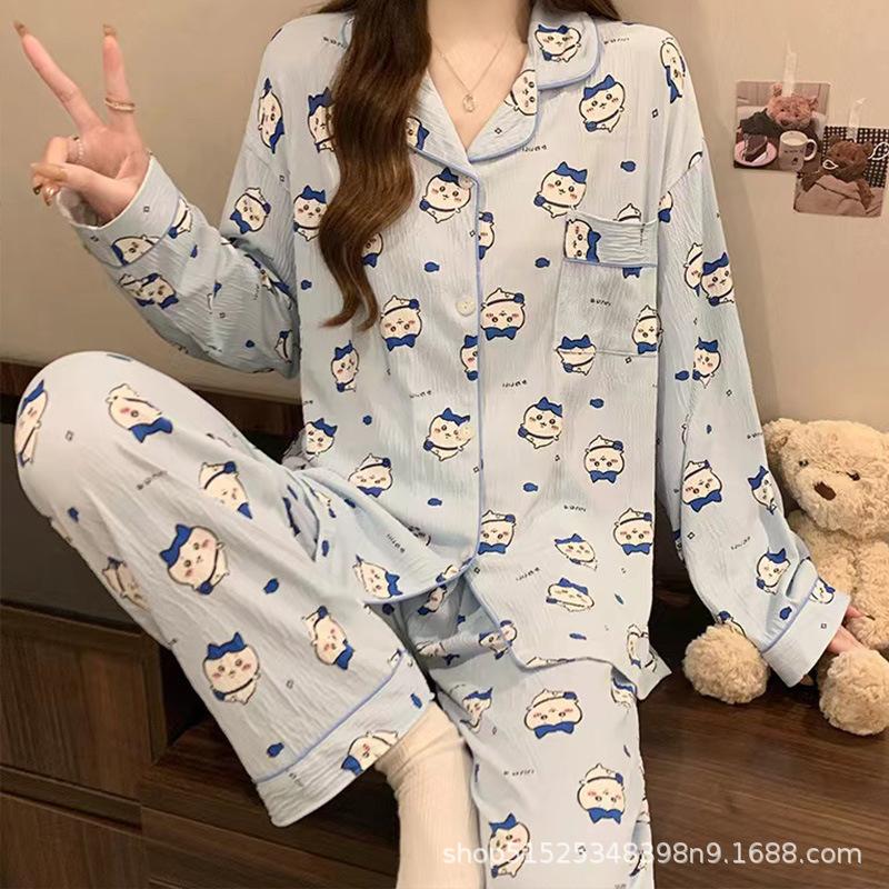 E-commerce chiikawa pajamas women s spring and autumn long-sleeved Usachiji Ikawa loungewear spot XXL
E-commerce chiikawa pajamas women s spring and autumn long-sleeved Usachiji Ikawa loungewear spot XXL