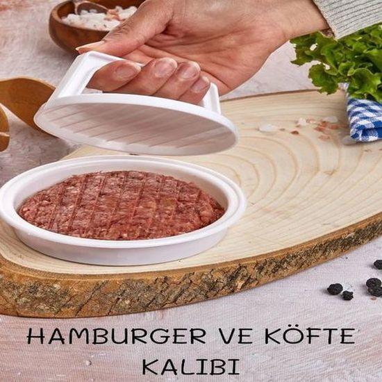 Saint Belisama Форма для гамбургеров и фрикаделек, Пресс для формовки фрикаделек, Пресс для гамбургеров, Практичный аппарат для изготовления фрикаделек
Saint Belisama Форма для гамбургеров и фрикаделек, Пресс для формовки фрикаделек, Пресс для гамбургеров, Практичный аппарат для изготовления фрикаделек