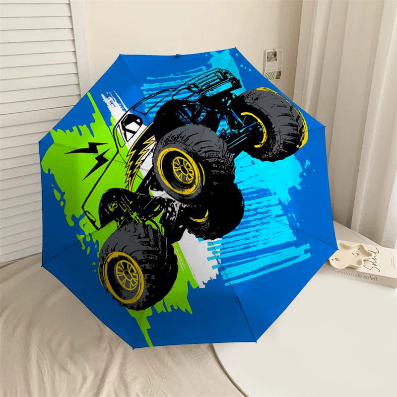 1PC monster truckUmbrella-8-Rib Reinforced, Automatic Open, Lightweight & Durable, Cute Fashion Accessory for Outdoor-P168
1PC monster truckUmbrella-8-Rib Reinforced, Automatic Open, Lightweight & Durable, Cute Fashion Accessory for Outdoor-P168