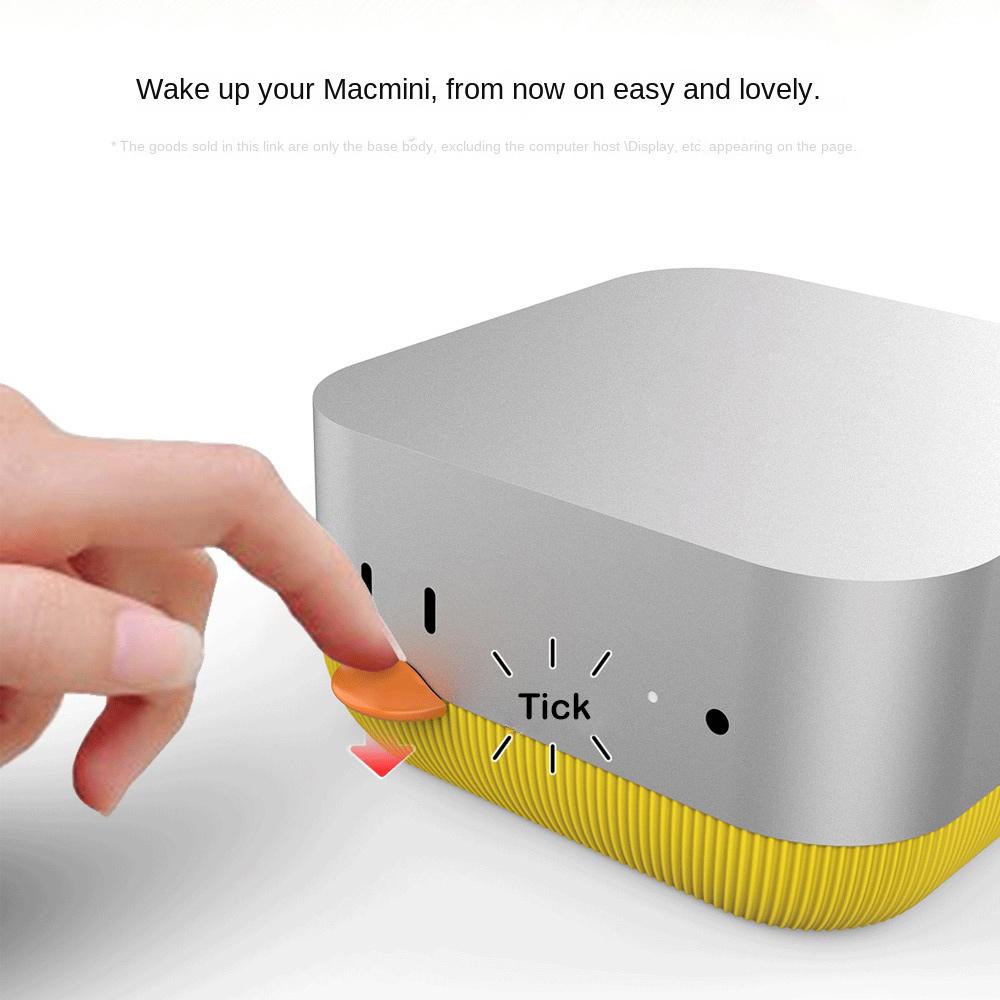 Dustproof Computer Base Power Button Front Host Accessories Creative Bracket for Macmini M4 білий
Dustproof Computer Base Power Button Front Host Accessories Creative Bracket for Macmini M4 білий