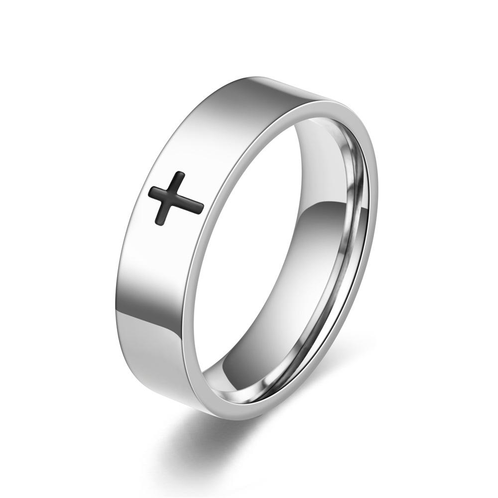 Lover 6cm Stainless Steel Cross Ring 10
Lover 6cm Stainless Steel Cross Ring 10