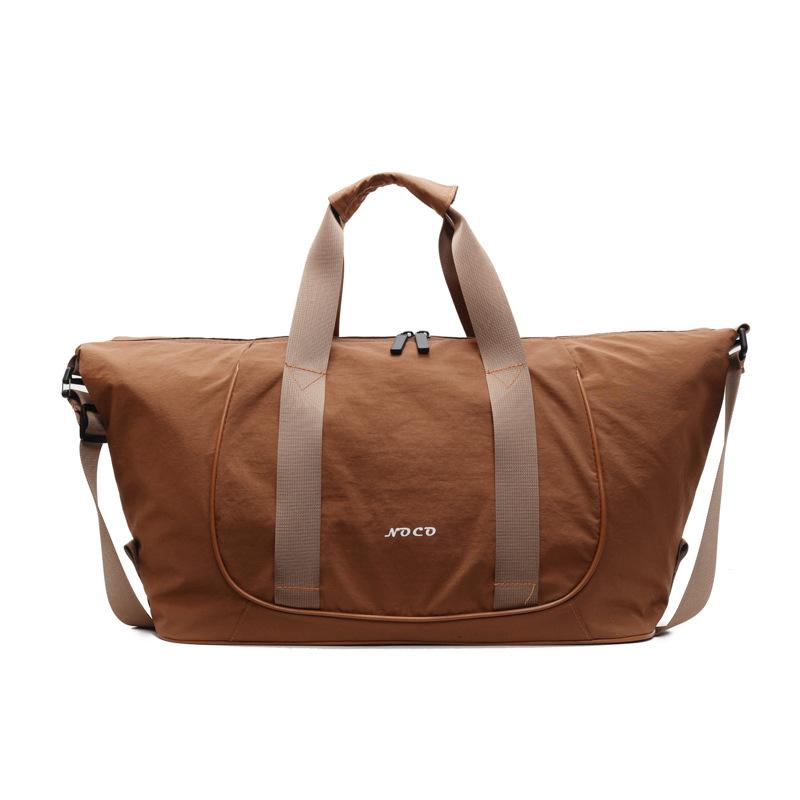 Новая женская многосекционная сумка-кроссбоди большой вместимости - Мягкая городская простая премиальная текстура Прочная модная универсальная дорожная сумка на плечо коричневый