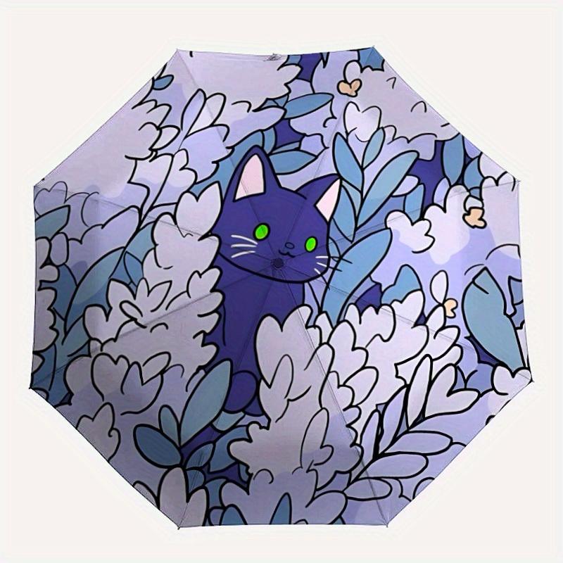 1pc Lavender Cat Automatic Open/Close Umbrella with Windproof, Functional Design, 8-Rib Sturdy Canopy, Durable Ribs150
1pc Lavender Cat Automatic Open/Close Umbrella with Windproof, Functional Design, 8-Rib Sturdy Canopy, Durable Ribs150