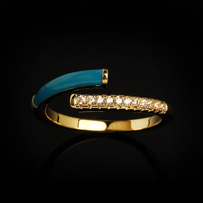 Vintage 925in Women s Earphones In Colorful Enamel Chain Ring Adjustable Zircon Ring Women s Jewelry Engagement Ring 10
Vintage 925in Women s Earphones In Colorful Enamel Chain Ring Adjustable Zircon Ring Women s Jewelry Engagement Ring 10