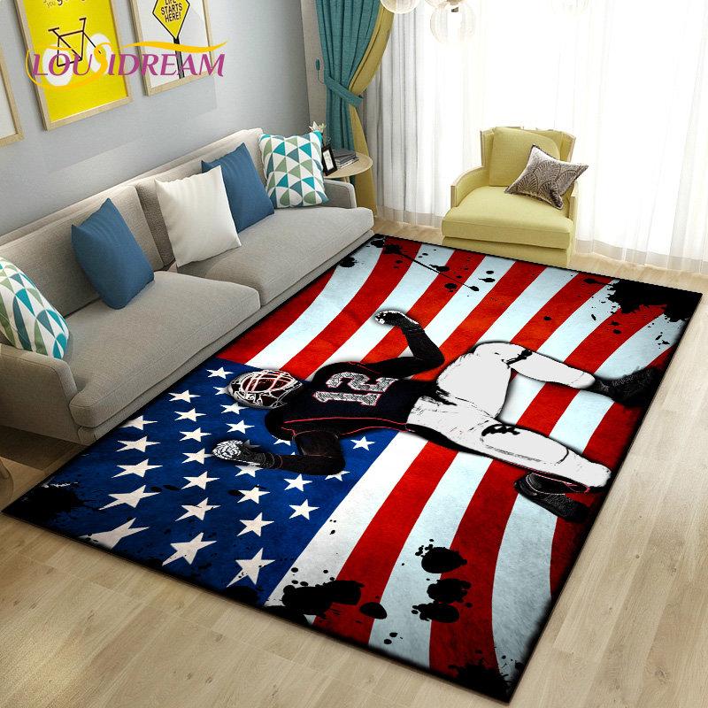 Килимок NFL для американського футболу з регбі, великий, килимок для вітальні, спальні, дивана, прикраса, дитячий нековзкий килимок 40x60cm
Килимок NFL для американського футболу з регбі, великий, килимок для вітальні, спальні, дивана, прикраса, дитячий нековзкий килимок 40x60cm