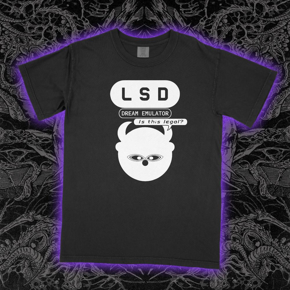 LSD Dream Emulator T-Shirt Vintage Psychedelic Game Graphic Tee Surreal Unisex 4XL
LSD Dream Emulator T-Shirt Vintage Psychedelic Game Graphic Tee Surreal Unisex 4XL