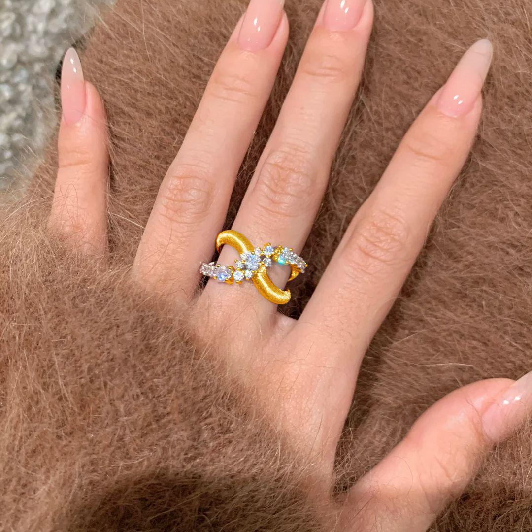 Dazzling Diamond Rings for Women Italian Crafted Cross Design with Sparkling Galaxy Stones
Dazzling Diamond Rings for Women Italian Crafted Cross Design with Sparkling Galaxy Stones